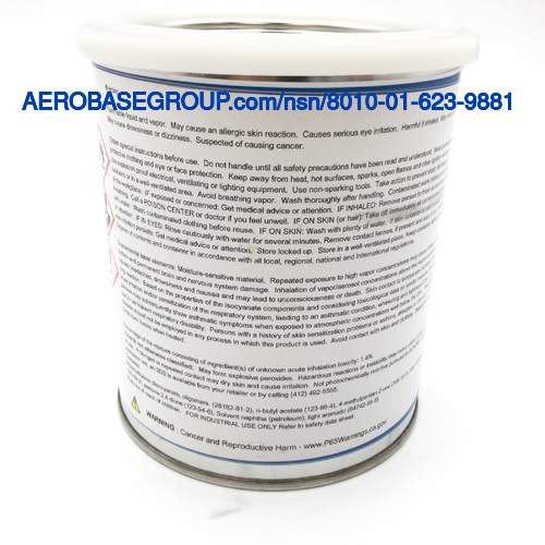 Imagen  del número de existencias nacionales 8010-01-623-9881