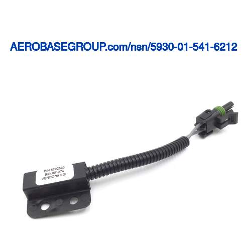 Imagen  del número de existencias nacionales 5930-01-541-6212