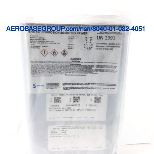 Imagen  del número de existencias nacionales 8040-01-032-4051