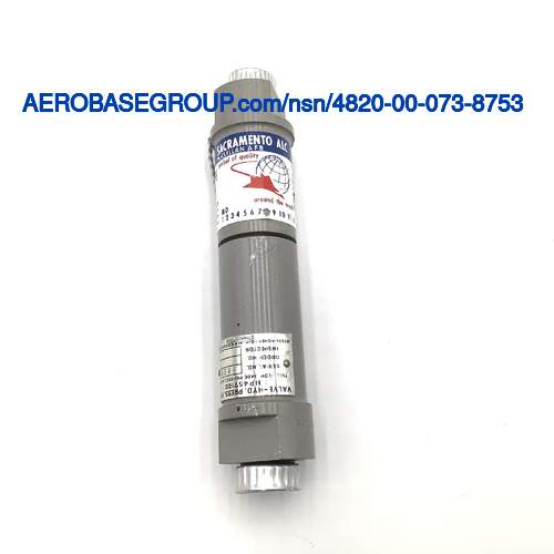 Imagen  del número de existencias nacionales 4820-00-073-8753