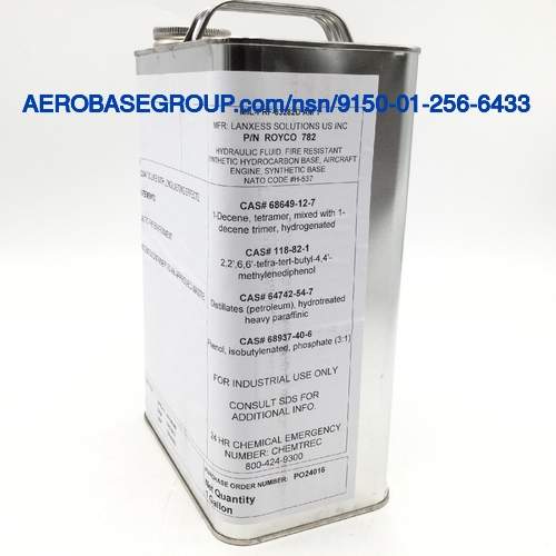 Imagen  del número de existencias nacionales 9150-01-256-6433