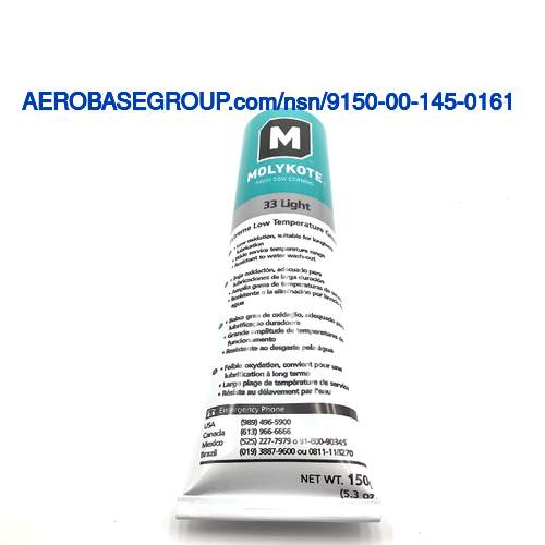 Imagen  del número de existencias nacionales 9150-00-145-0161