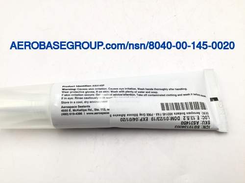 Imagen  del número de existencias nacionales 8040-00-145-0020