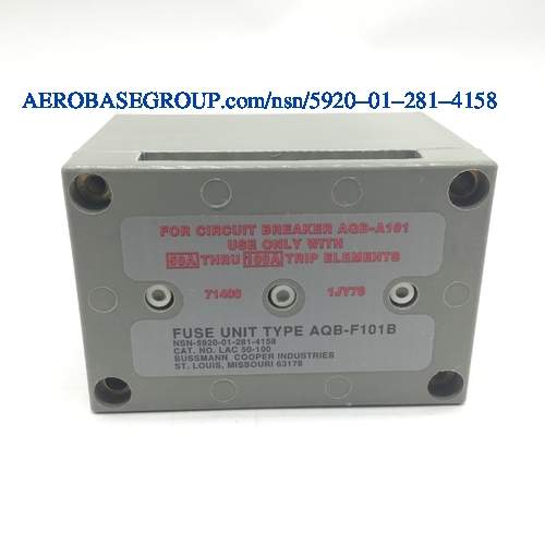 Imagen del número de acciones nacionales  5920-01-281-4158