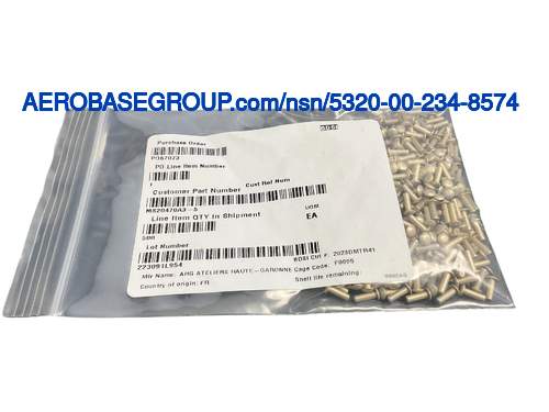 Imagen del número de acciones nacionales  5320-00-234-8574