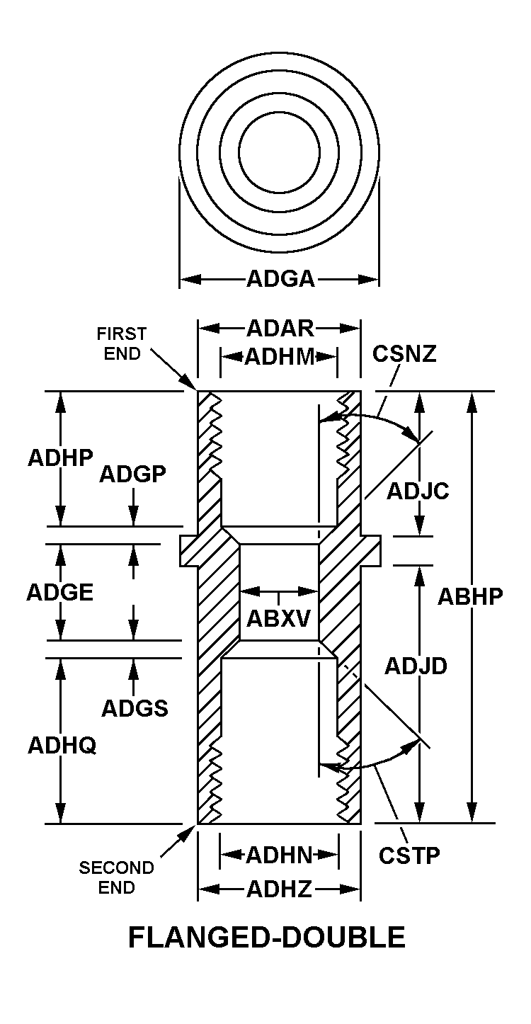 Referencia  del número de existencias nacionales 5975-01-378-1842