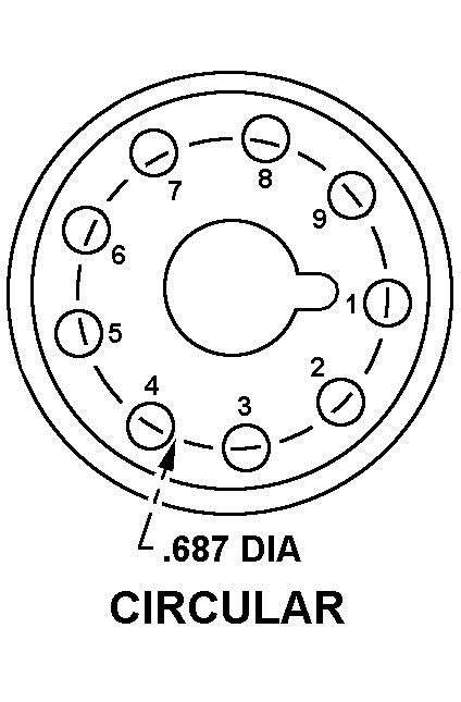 Referencia  del número de existencias nacionales 5935-00-549-1225