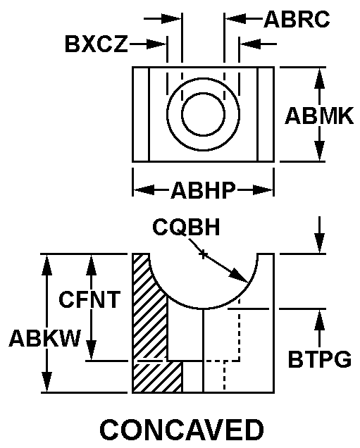 Referencia  del número de existencias nacionales 5970-00-038-0221