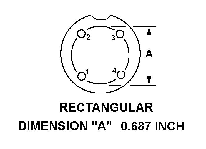 Referencia  del número de existencias nacionales 5935-01-542-4110